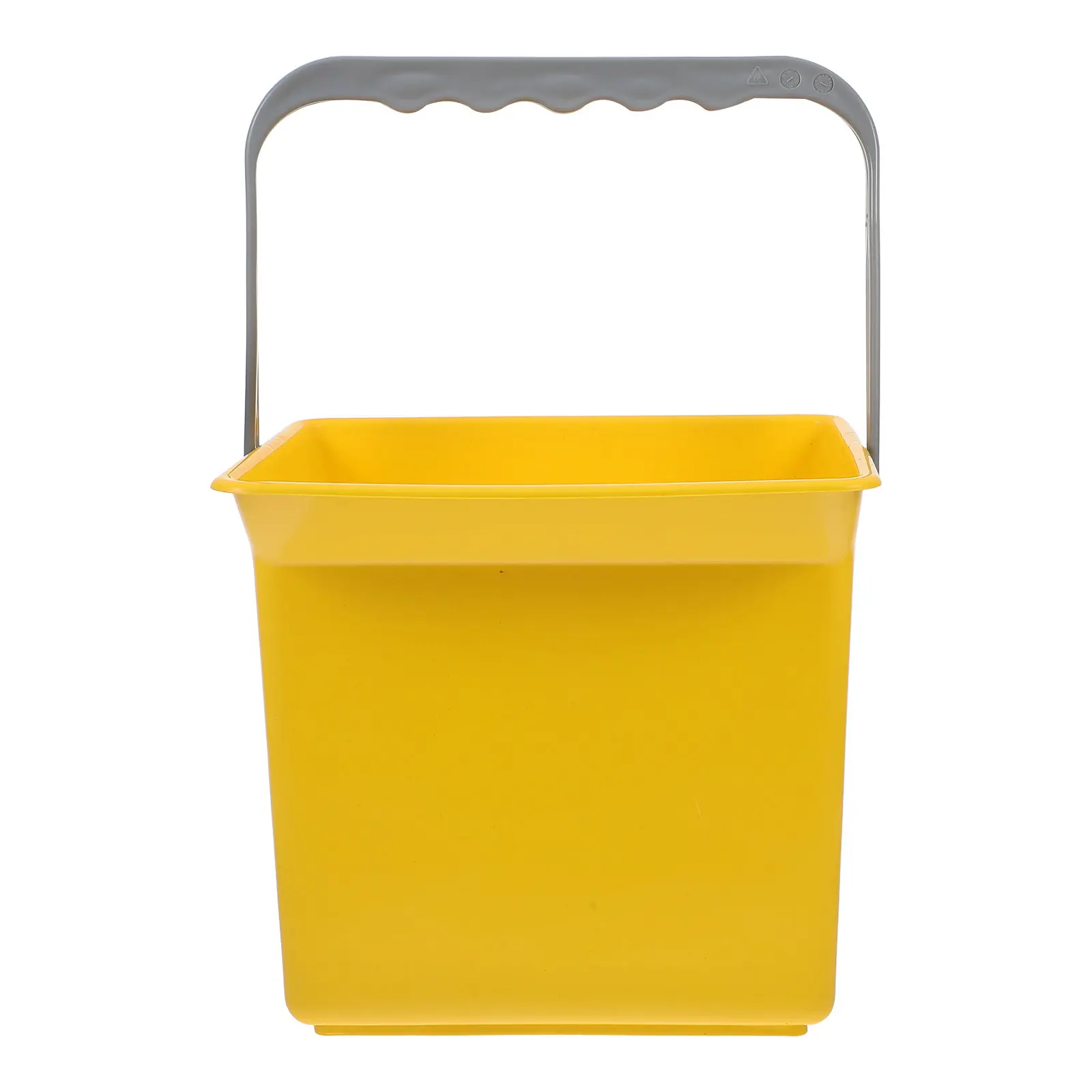Water Bucket with Measurement Markings and Spout Heavy Duty Plastic Cleaning Bucket for Home Car Detailing Utility Use Household