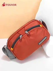Fouvor New Fashion Nylon Small Bag For Women Simple Wild Canvas Casual Ladies Oxford Shoulder Messenger Bag 2587-06