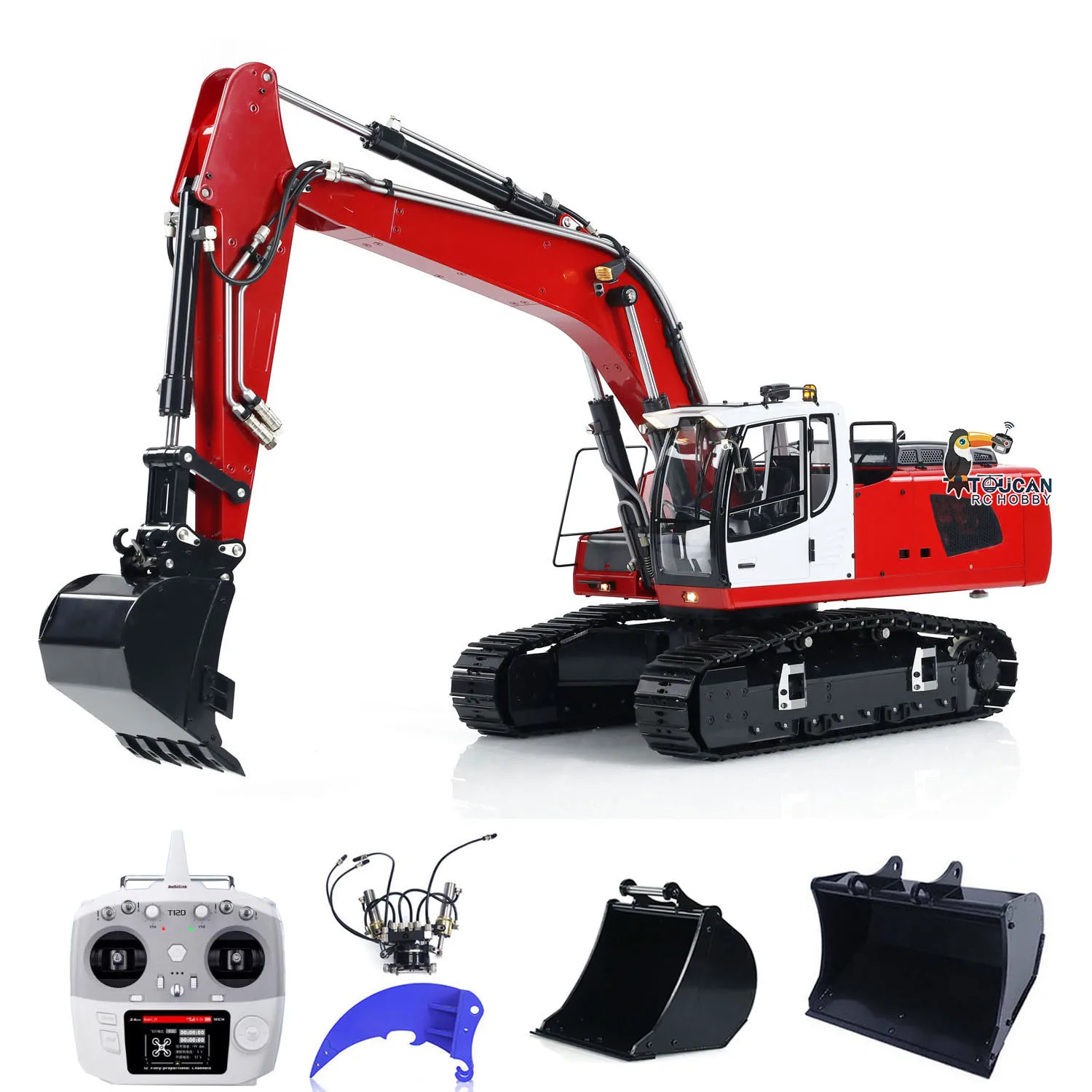 

Металлические 1:14 RC гидравлические гусеничные экскаваторы 946, электрические строительные управляемые готовые модели транспортных средств, игрушки для мальчиков TH22733