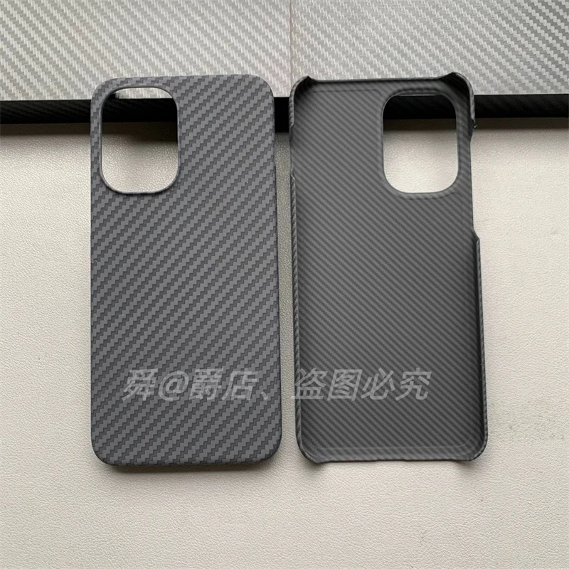 For OnePlus 15R Case Matte Hard Carbon Fiber Texture Pattern Ultra Thin Cover For One Plus ACE 6 6T OnePlus15 15 R 5G Shell