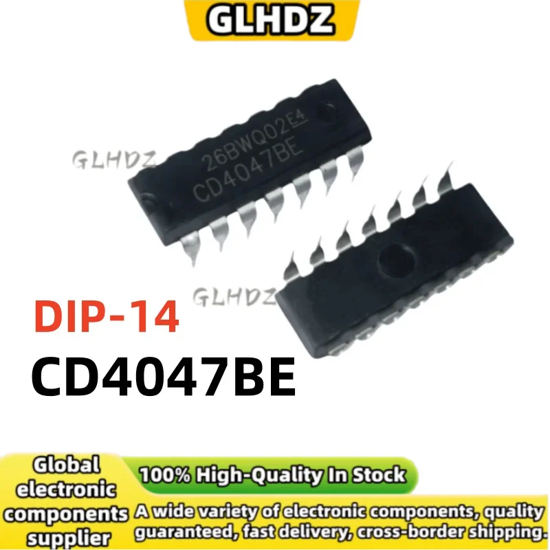 DIP-14 10PCS-30PCS CD4047BE Logic - Multi-frequency Oscillator In the warehouse