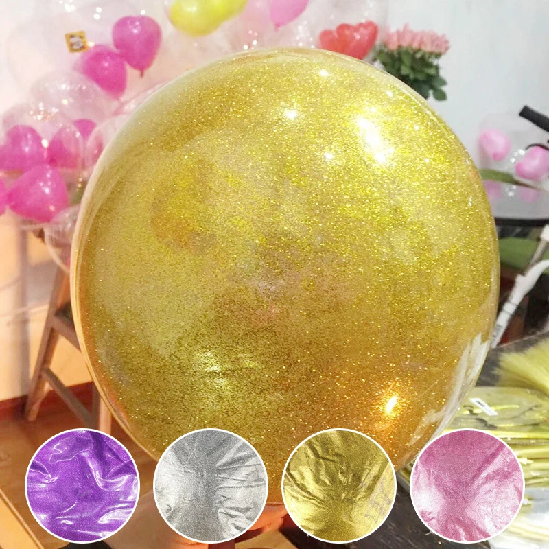 Wedding Balloon Decoration Powder, Gold Scallion Chips Sequins, Bobo Ball, Transparent Ball Filler, Gold Silver Powder, 100-500g