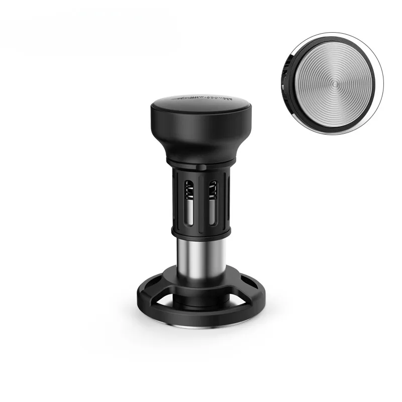 Coffee Tamper 51/53/58mm Constant Pressure Impact Espresso Tamper 4-Spring