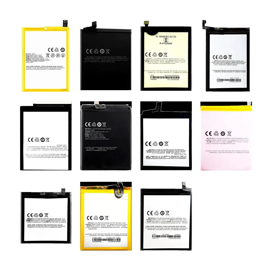 

Аккумулятор для Meizu M3x, M5, M6s, Meizy Meilan 15+, 16X, 6T, M15, NOTE5, S6, U10, U20, X2, 15, Note 6 LTE, Mini Plus BA872, BT43C, BA712