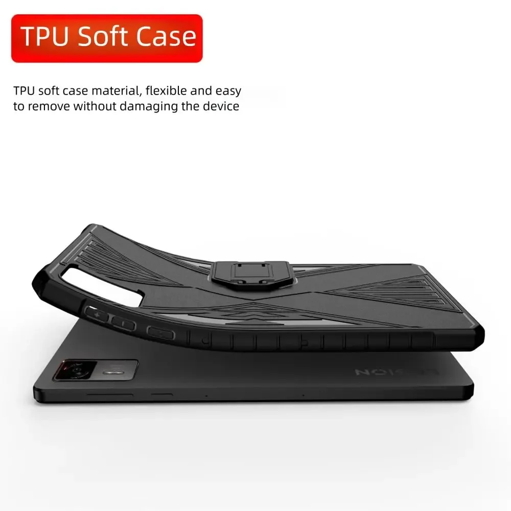 New TPU Tablet Case Shockproof Anti-Scratch Protective Cover with Stand Soft Protective Shell for Lenovo Legion Y700 4th Gen