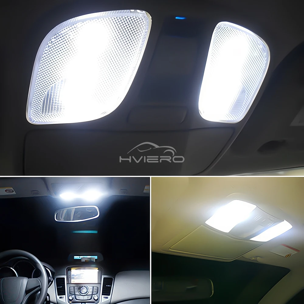 2/4/10/20X T10 5730 8SMD Car LED Interior Dome Reading Light W5W 194 Canbus Auto Turn Signal Bulb Door Trunk License Plates Lamp