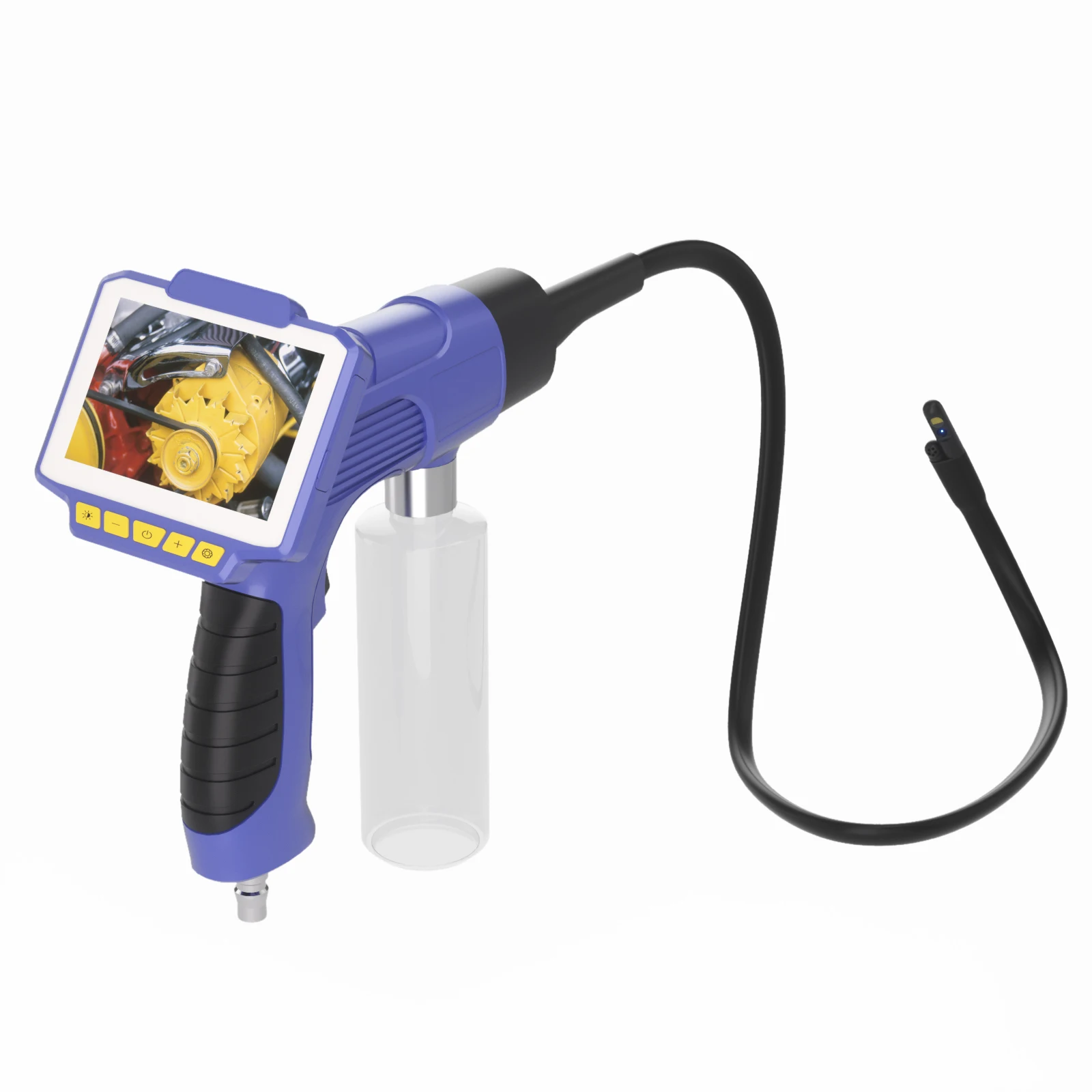 4.3Inch TFT Monitor  Air Conditioner Cleaning Endoscope Visual Cleaning Gun CMOS Borescope Inspection Otoscope Camera