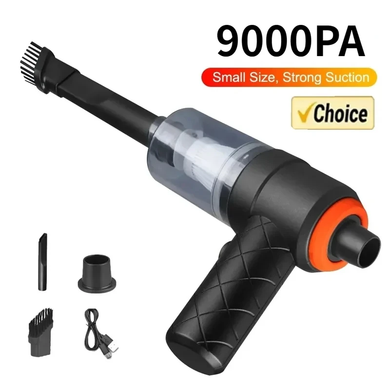 2025 Wireless Car Vacuum Cleaner 120W Cordless Dust Handheld Auto Portabale Vacuum High-power Vacuum Cleaner For Home Office Car