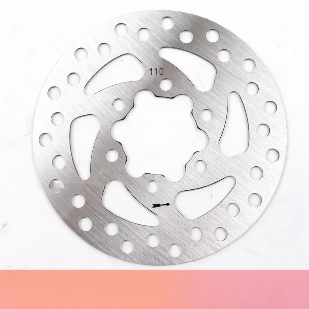 Electric Scooter Brake Disc Rotor 110mm 120mm 140mm 160mm Thickened Steel Hydraulic Braking System Modified Universal Parts New