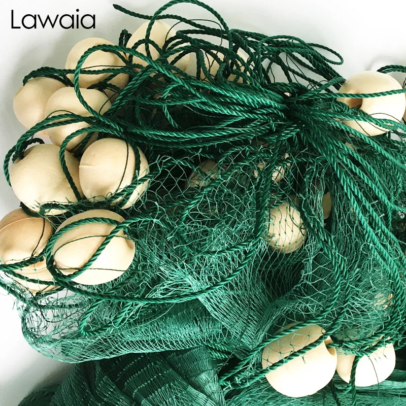 Lawaia Fishing Nets 2 Fingers 9 Shares 2m High 20m Long Pull Net Large Float Ball Increase Through The Heart Of The Fishing Nets