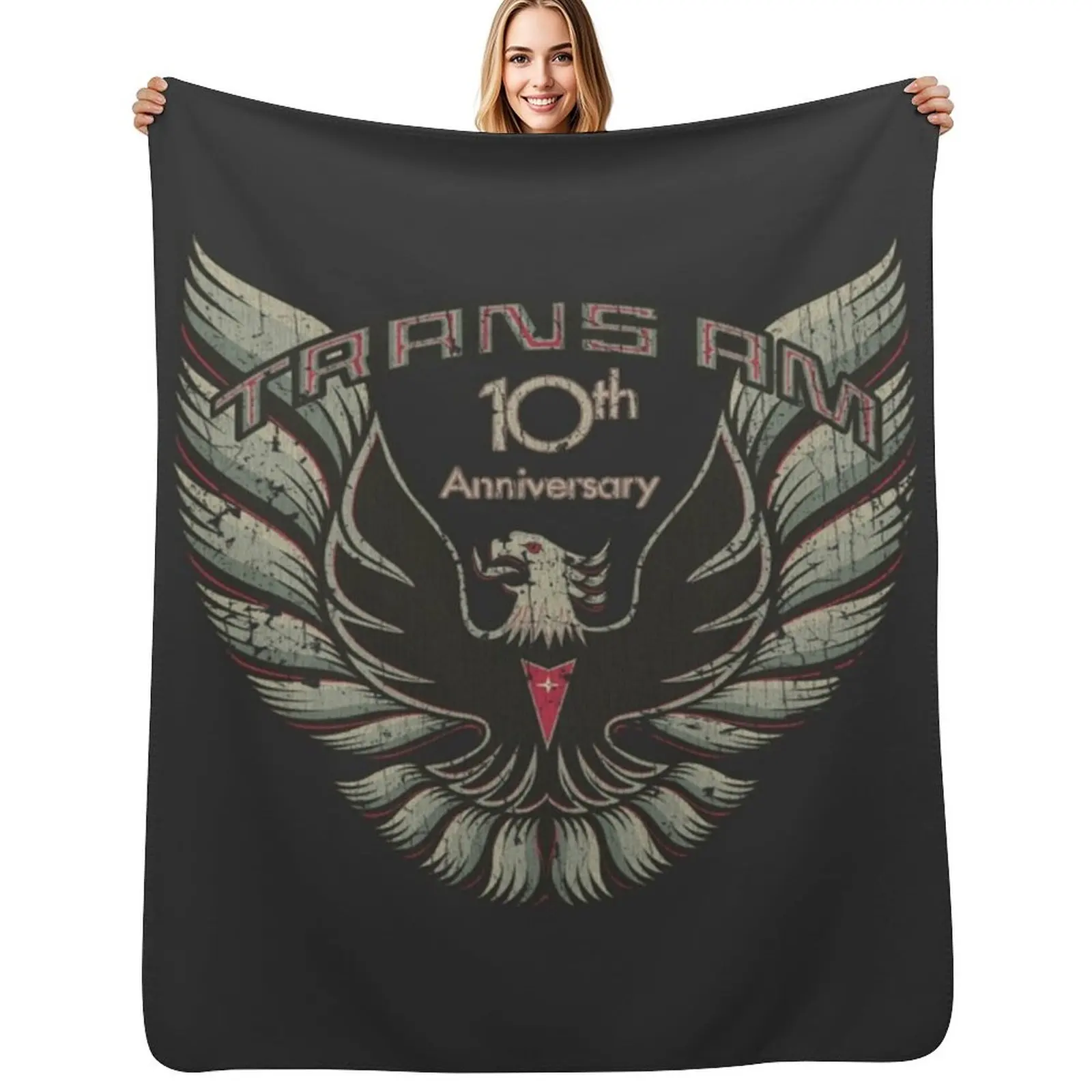 Trans Am 10th Anniversary 1979 Throw Blanket Sleeping Bag Decorative Throw Fashion Sofas Bed Fashionable Multi-Purpose Blankets