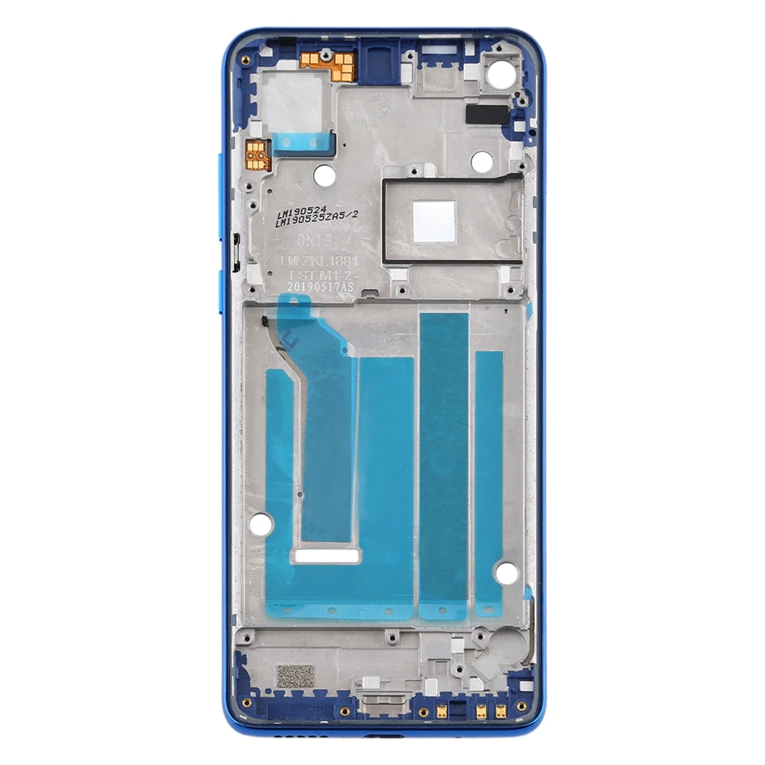 Front Housing LCD Frame Bezel Plate for Motorola Moto One Vision