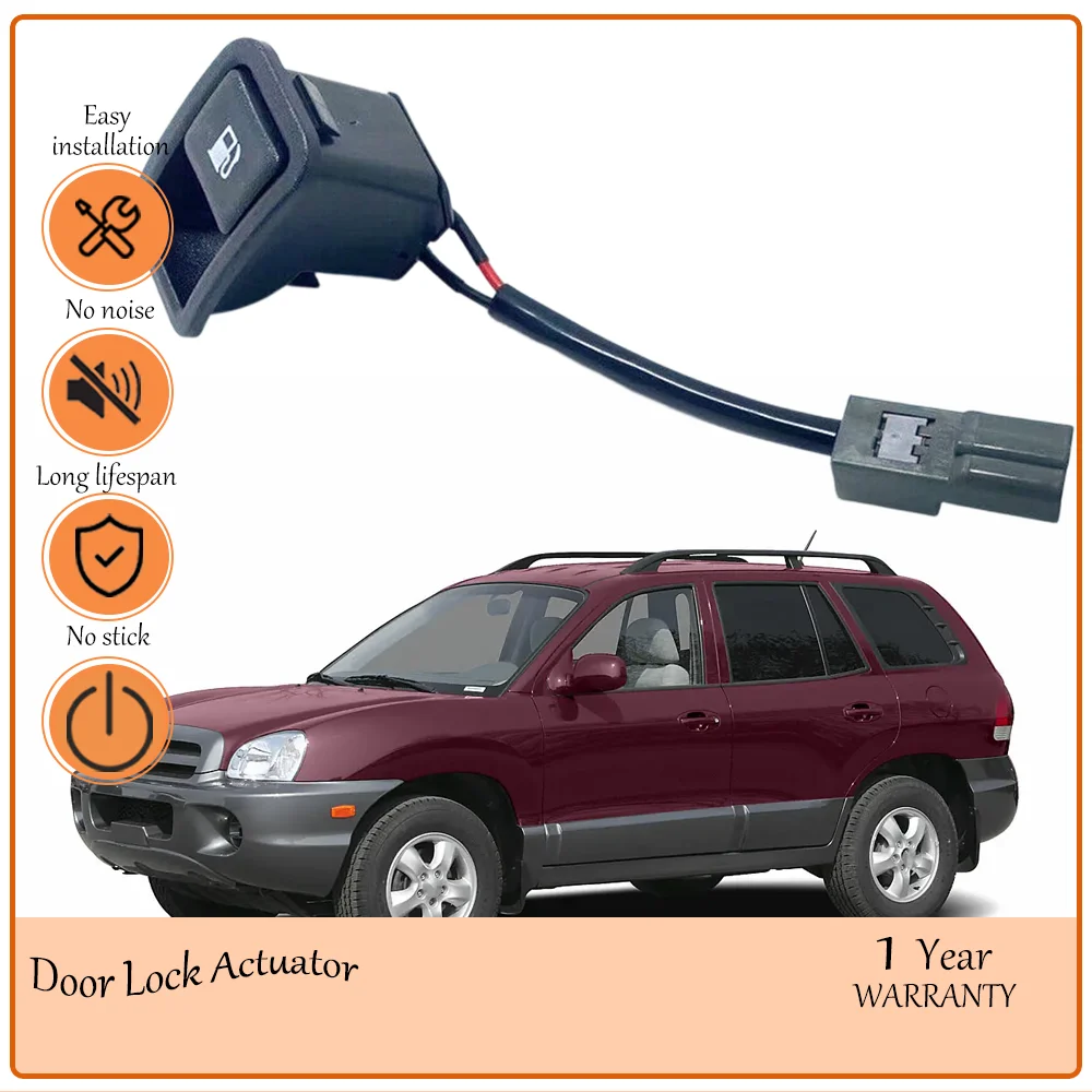 Fuel Tank Selector Tailgate Release Switch Compatible With Hyundai Santa Fe GLS SE 2.7L V6 Gas Control Switch oem 93555-2B000