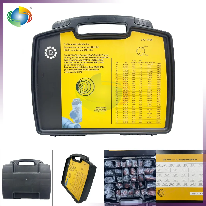 CA2701528 270-1528 2701528 CA2701537 270-1537 2701537 O-RING BOX KIT FOR CAT FITTINGS STOR ORFS FLANGE  EXCAVATOR PARTS