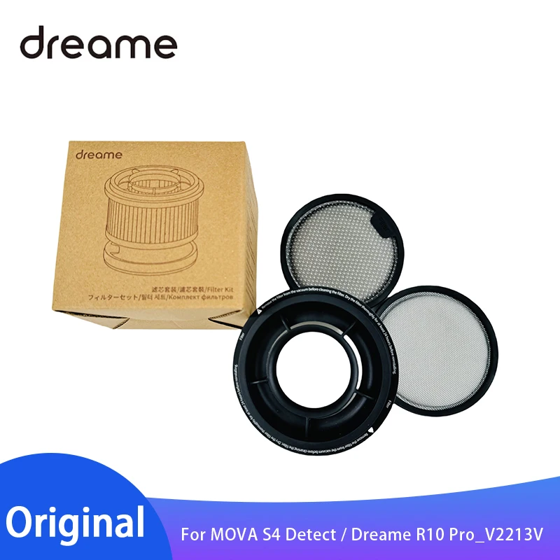 

Новый оригинальный комплект губчатого фильтра/фильтра MOVA S4 Detect опционально для запасных частей для ручного пылесоса Dreame R10 Pro_V2213V