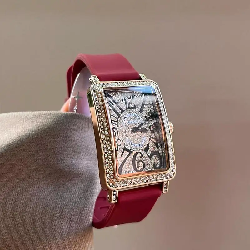 New Women'S Watch, Korean Style, Fashionable And Trendy Square Design, Student Watch, Women'S Fashion Watch, Women'S Gift.