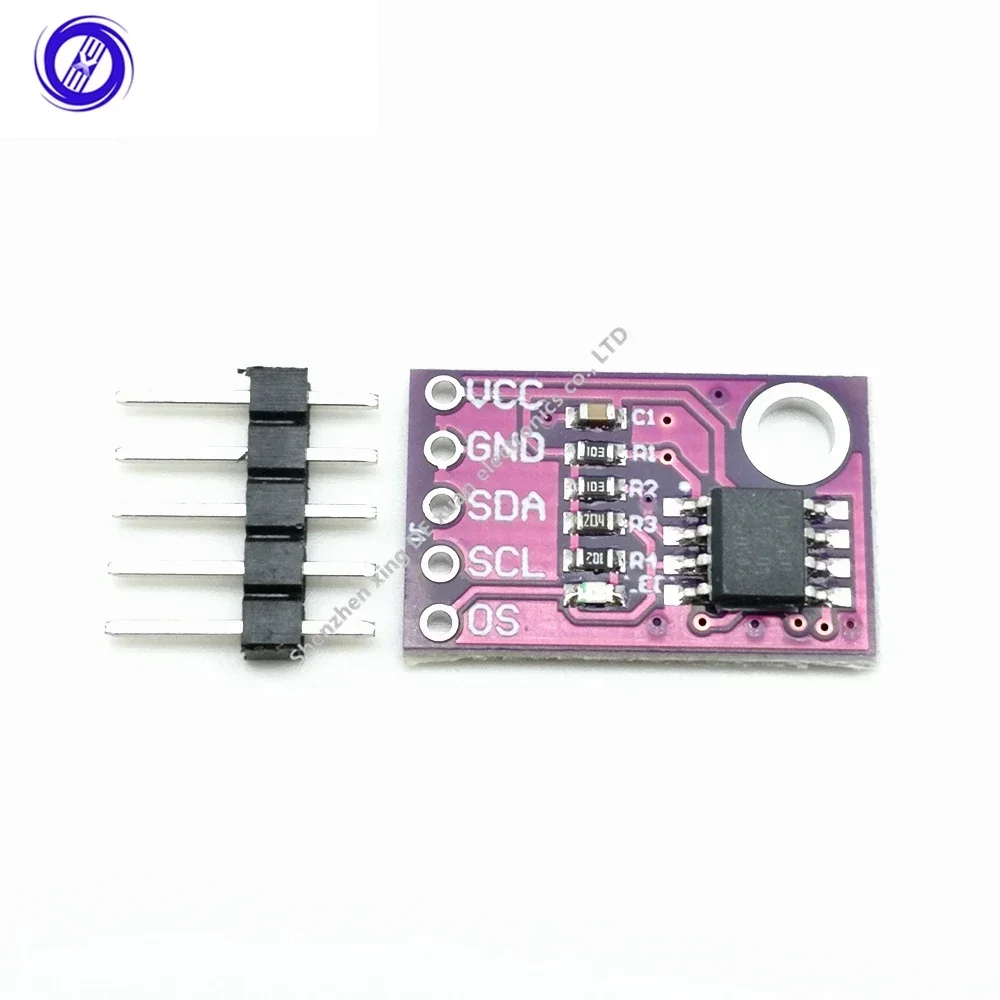 10PCS/LOT LM75 LM75A temperature sensor high speed I2C interface high precision development board module