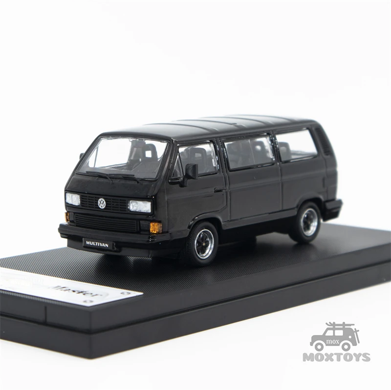 Master 1:64  B32&T3 Multivan Silver / Black Diecast Model Car