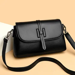 Nowa moda luksusowy Design kobiety małe torba na ramię Crossbody damskie tornistry na co dzień damska torba kurierska z klapką torebka