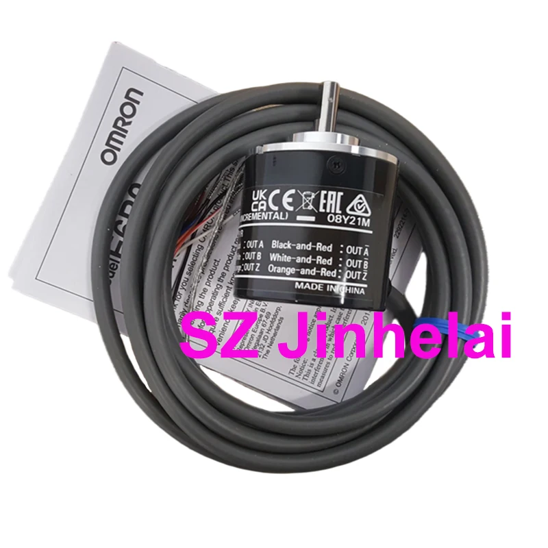 Imagem -06 - Omron-giratório Industrial Original Codifica Bem Autêntico E6b2-cwz1x 5vdc 1000p 1024p 2000p r 2m