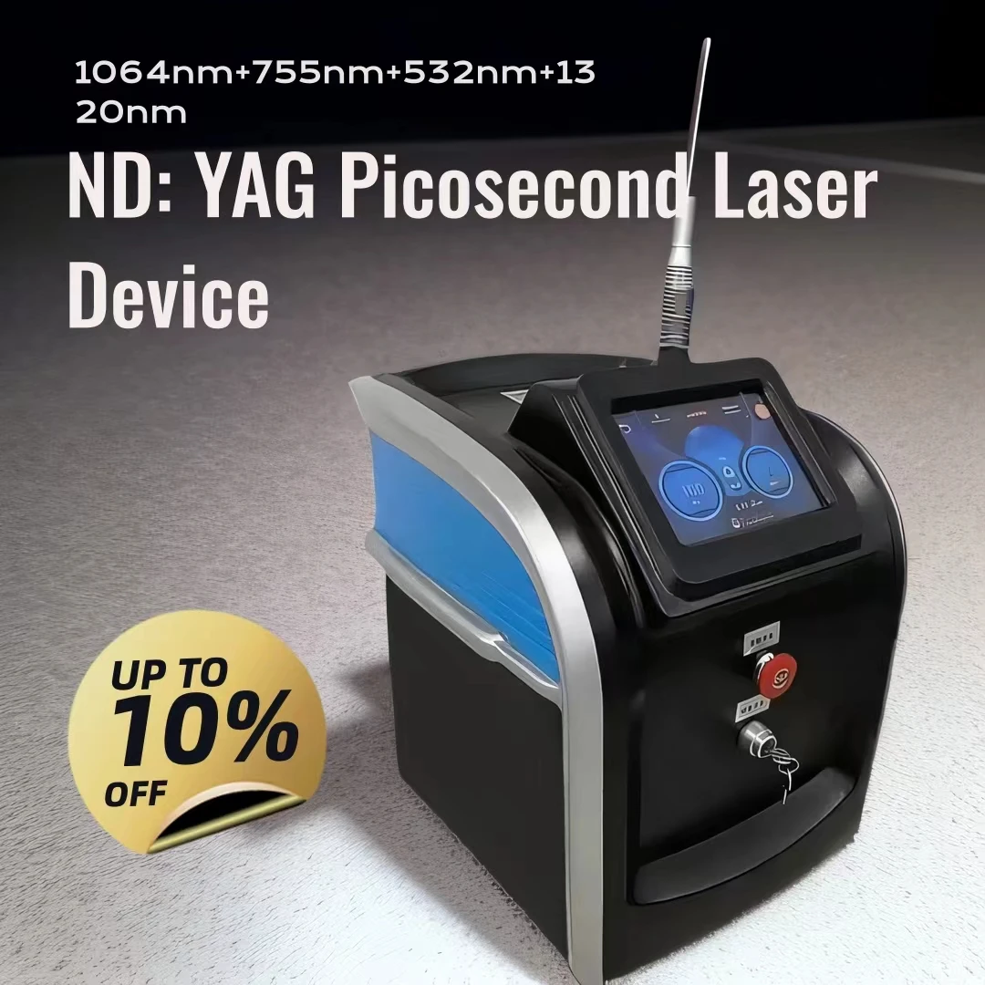 

Picosecond Laser Tatto Removal Carbon Laser Peel 1064/532nm/1320nm Q Switch ND Yag Laser Eyebrows Tattoo Removal Machine