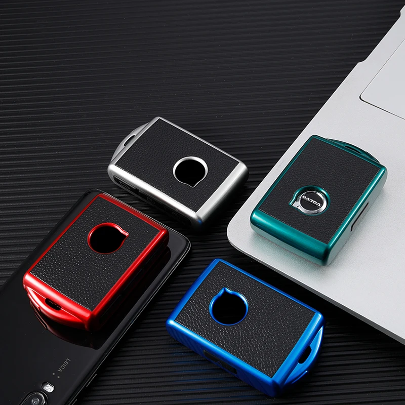 TPU Car Smart Key Case Capa para Volvo, Fob Shell Protector, Acessórios Chaveiros, XC40, XC90, XC70, S60, S80, S90, C30, V70, V90, 2019, 2020