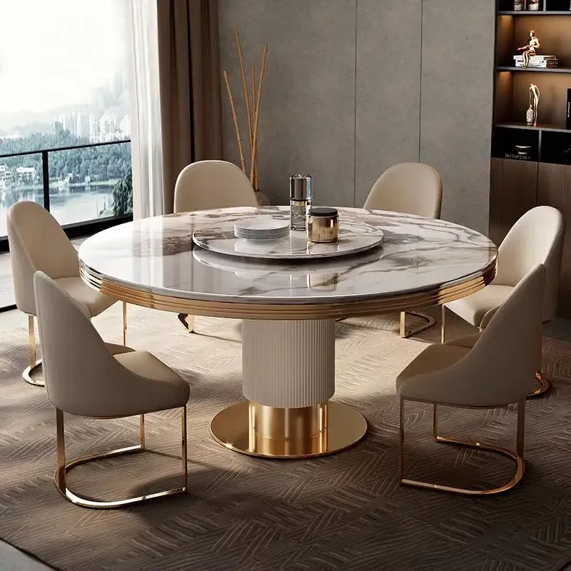 Sliding Dining Table Pliable Cabinets Living Room Folding Dining Tables Shoes Covers Table Natural Esstisch Marble Cuisine Mesa