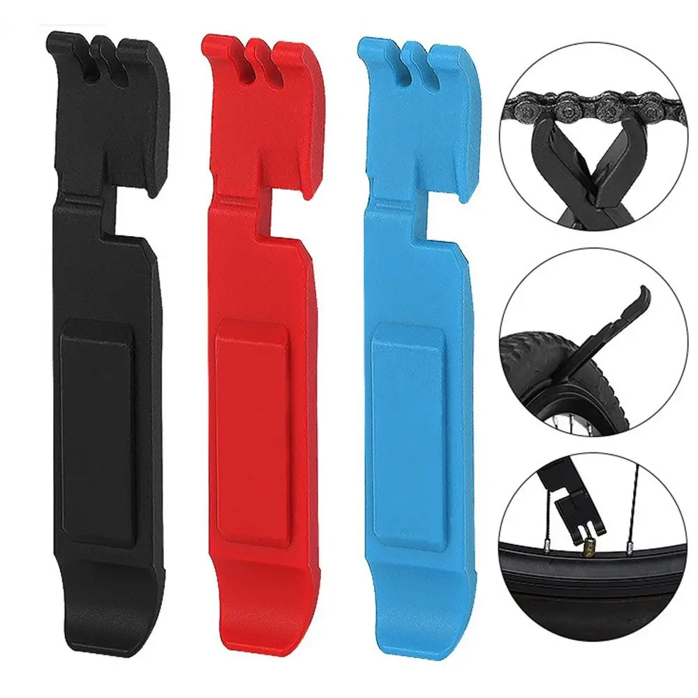 2 in 1 Bicycle Tire Lever Portable Multifunctional Tire Opening Tool Waterproof Durable Chain Breaker Cutter Bike Supplies