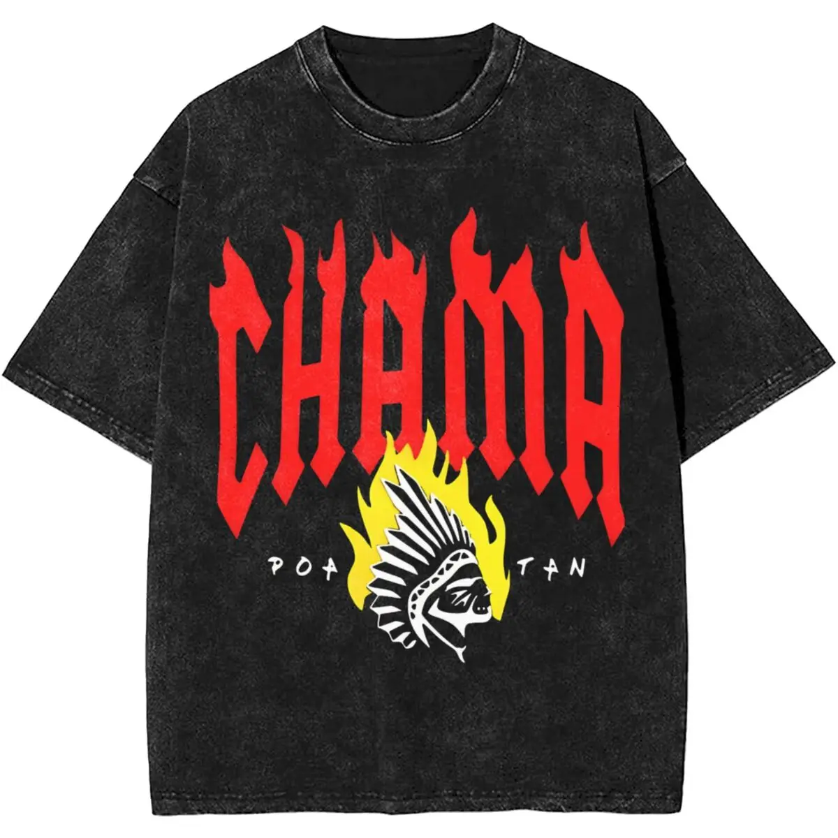 Summer Chama Poatan Alex Pereira T Shirt Outfit for Men Women Washed Tees High Street T-shirts