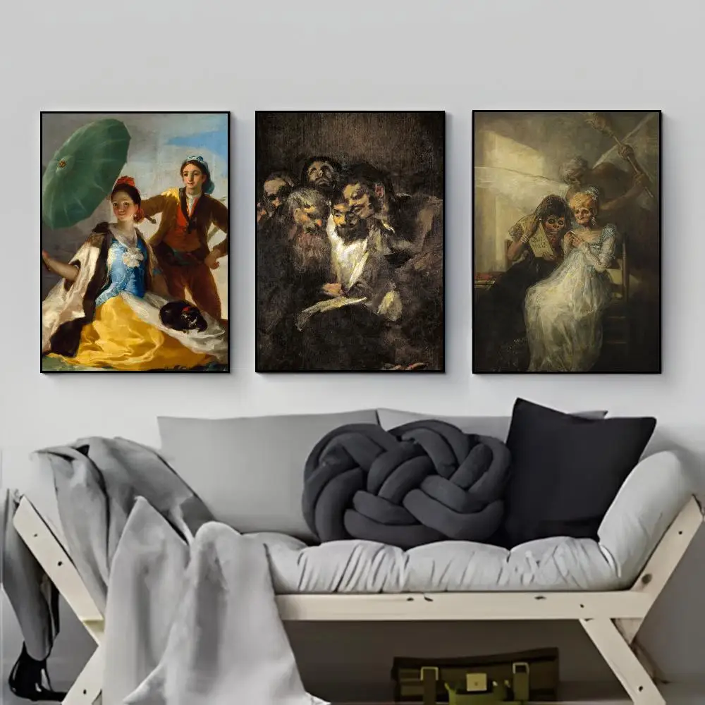 Francisco Goya Poster Elegant Indoor Artwork Design & Contemporary Home Decor