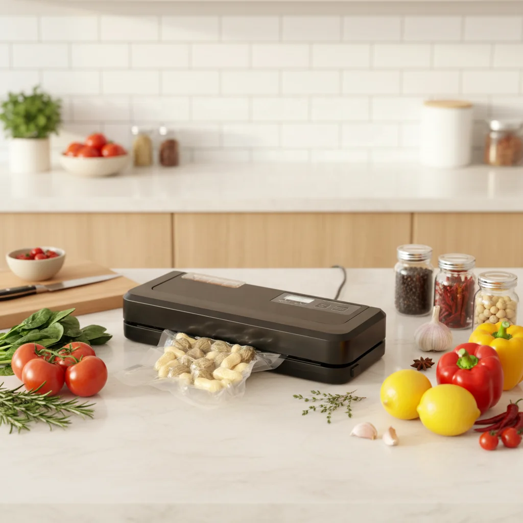 Hover P290B Commercial Automatic Vacuum Sealer with Multiple Sealing Modes Compact Design for Food & Kitchen Use