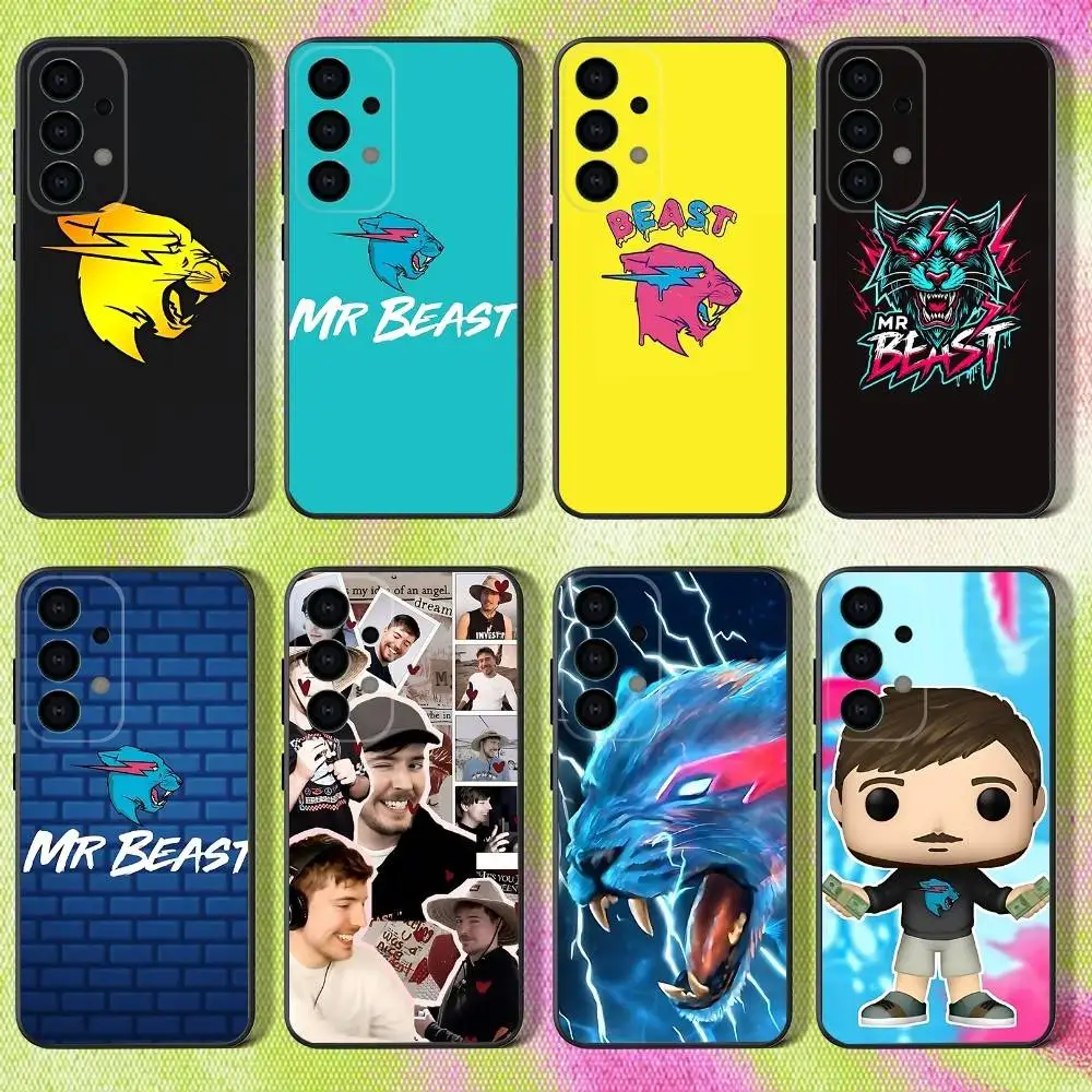 

Jimmy Mr B- Beast Phone Case For Samsung S25,S24,S21,S22,S23,S30,Ultra,S20,Plus,Fe,Lite,Note,10,9,5G Black Cover