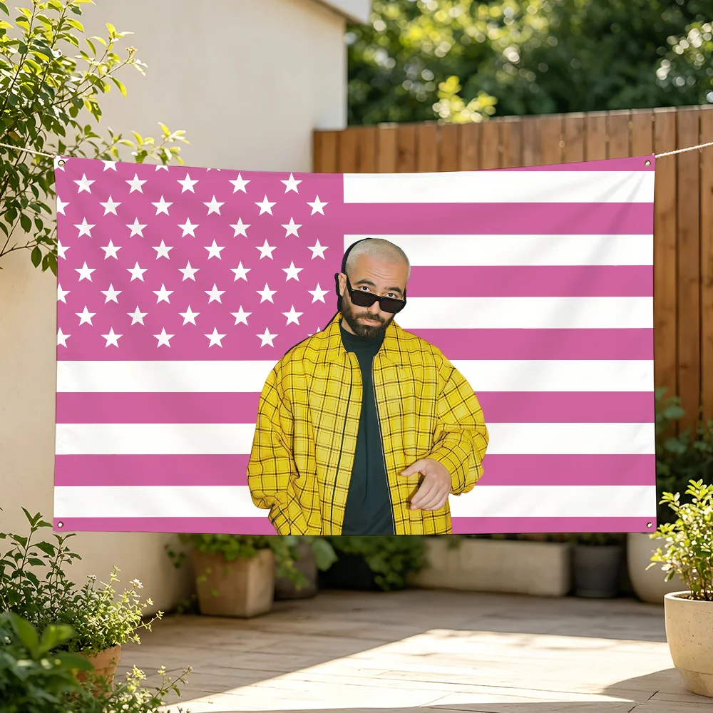Singer Omer Adam Flag For Sports Matches  Games Parade Rally Holiday Festival Backyard Balcony Club Bar Decor