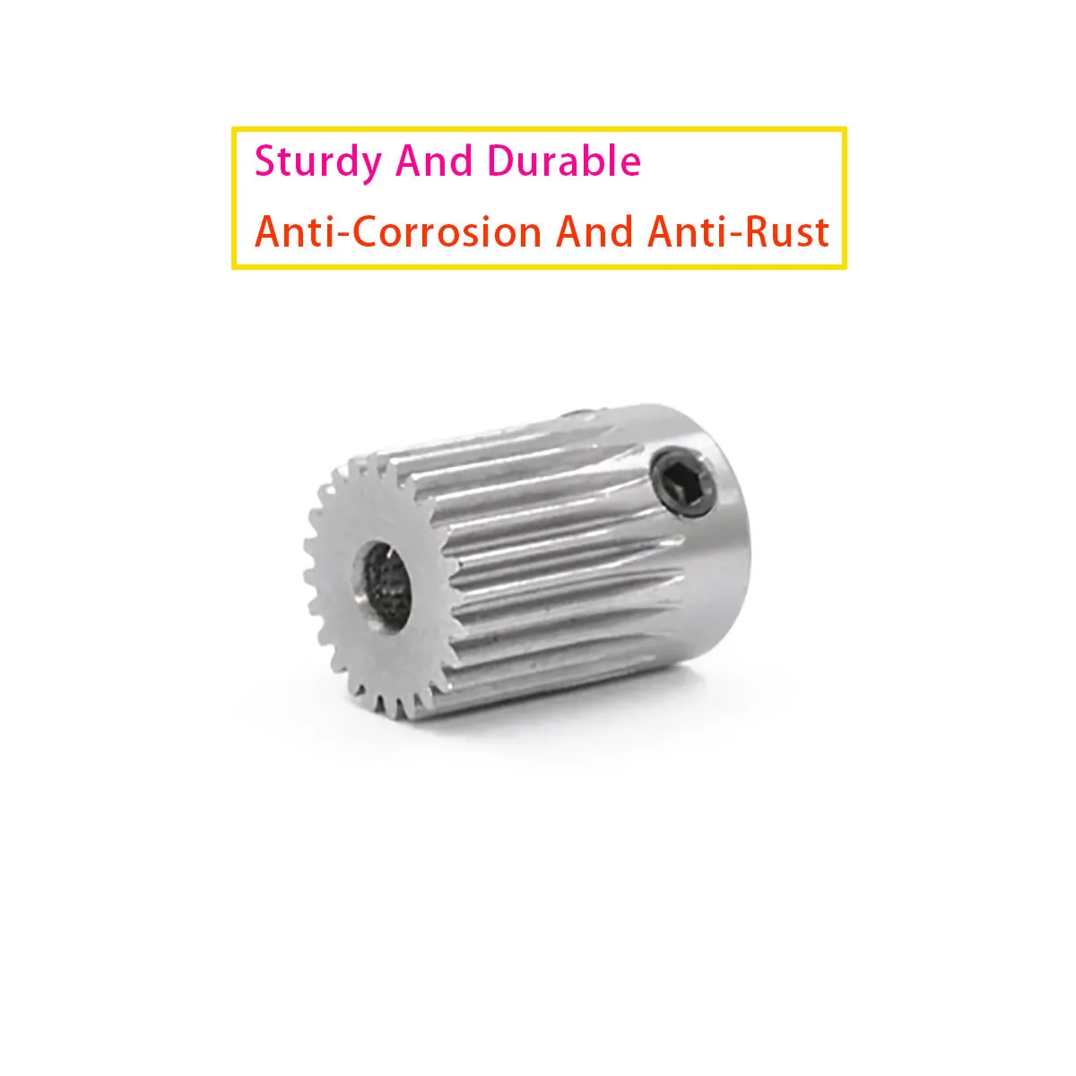 20T/22T/24T/25T/28T/30T/32T/35T/40T/50T/60T 45 # Carbon Steel 0.5M Spur Gear Material Aperture 4mm-12mm