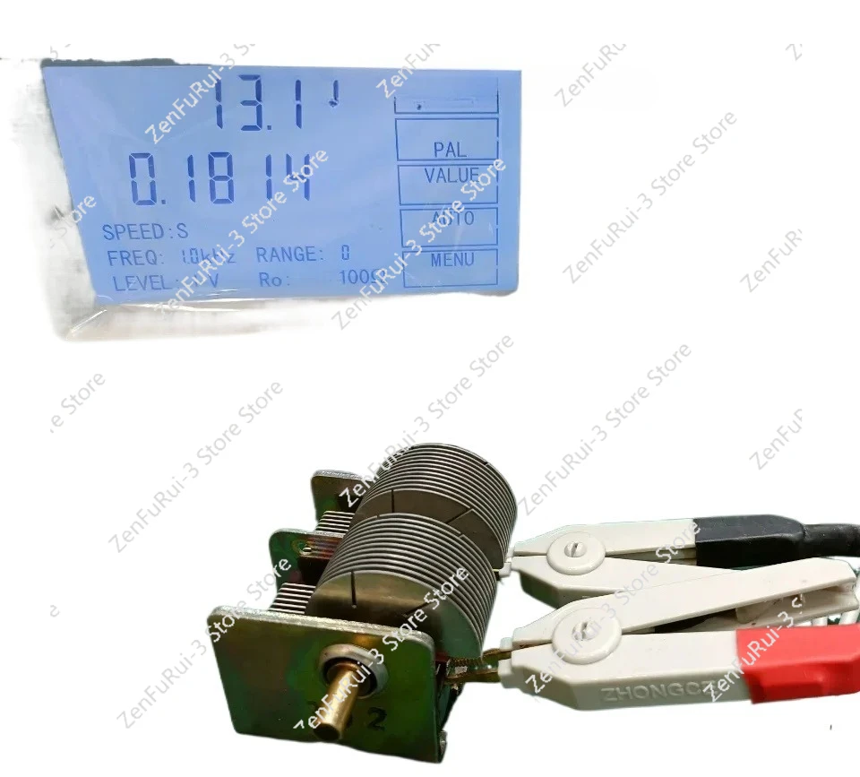 Second Hand  Cb-2-365 Air Medium Dual Variable Capacitor Mineral Radio Electronic DIY