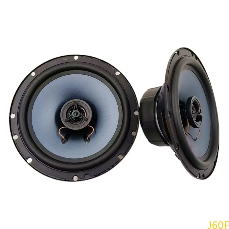 J60F Car Hifi Coaxial Clear Superior Sounds Soundspeaker حساسية عالية للمسرح المنزلي الرحلات والتجمعات القصيرة