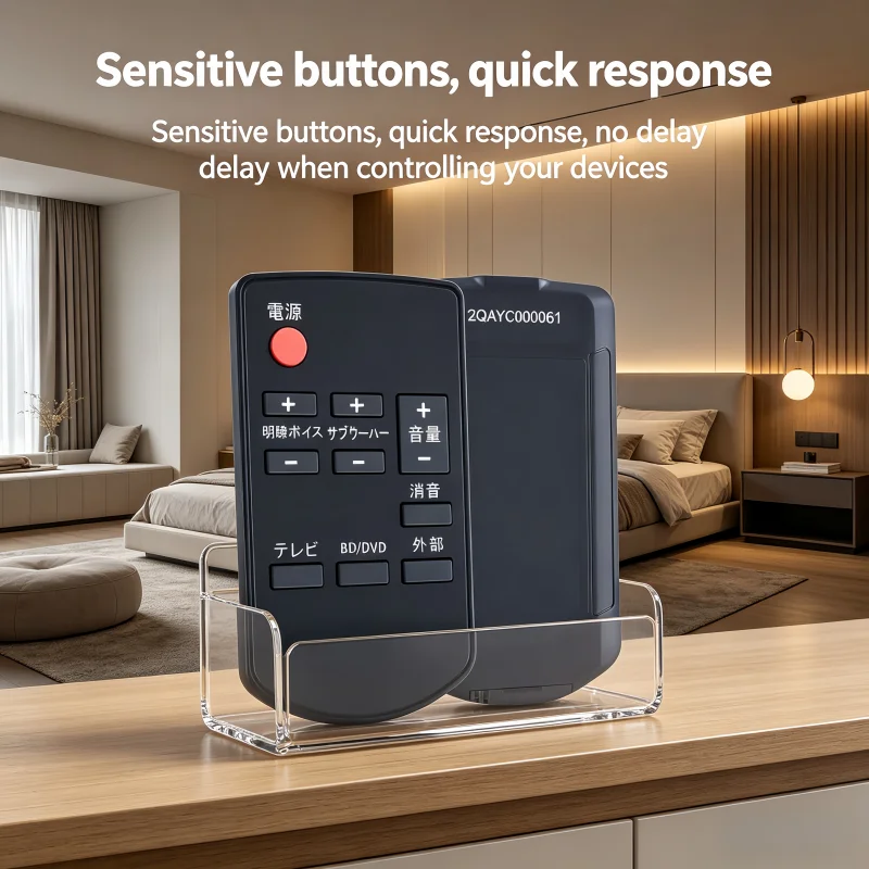 

N2QAYC000061 Japanese DVD Remote | Universal Replacement for DVD Player | Sensitive & Stable Home Remote