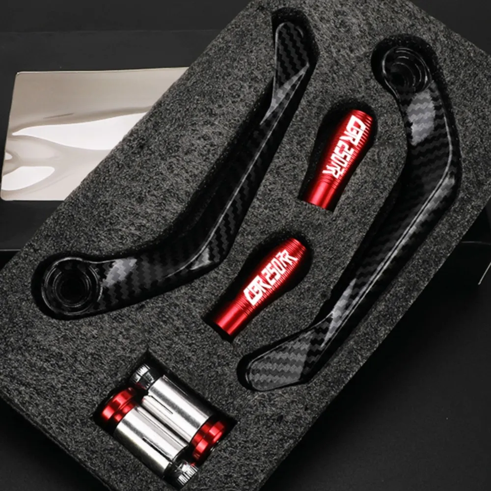 

For Honda CBR250RR 2017 2018 2019 2020 2021 2022 78''22MM Motorcycle Brake Clutch Levers Guard Protector Hand Handlebar Grips