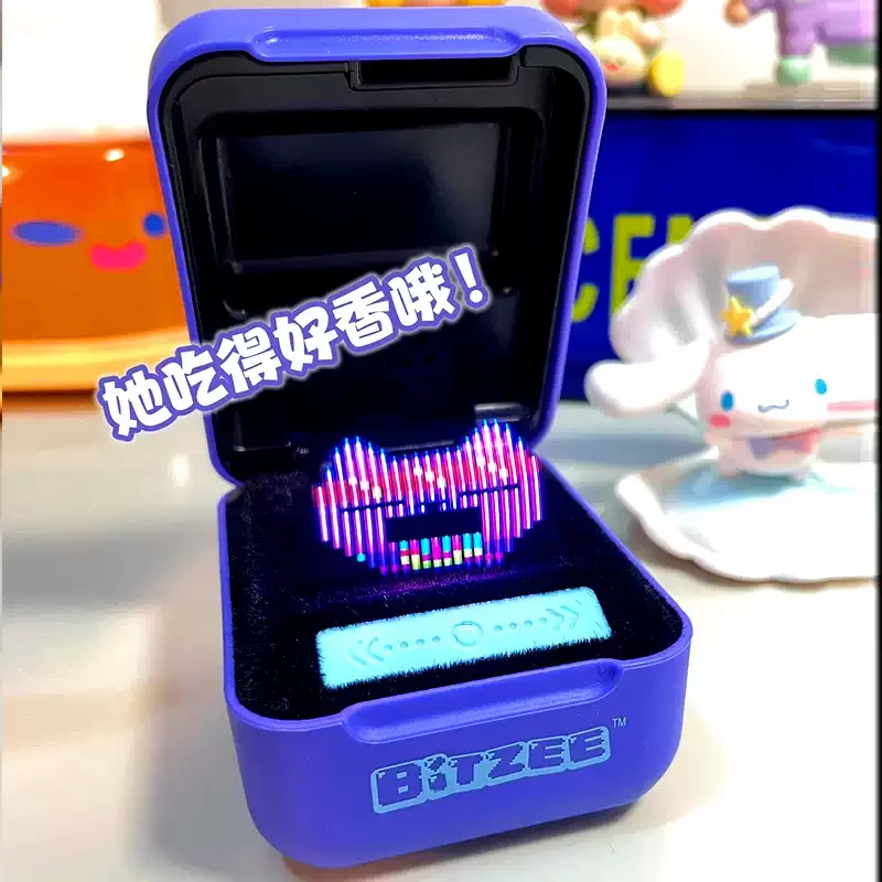 آلة Bitzee Bis Elf للحيوانات الأليفة هدية للأطفال لعبة الوالدين والطفل الذكية لتغذية النخيل الإلكترونية لتخفيف التوتر للحيوانات الأليفة