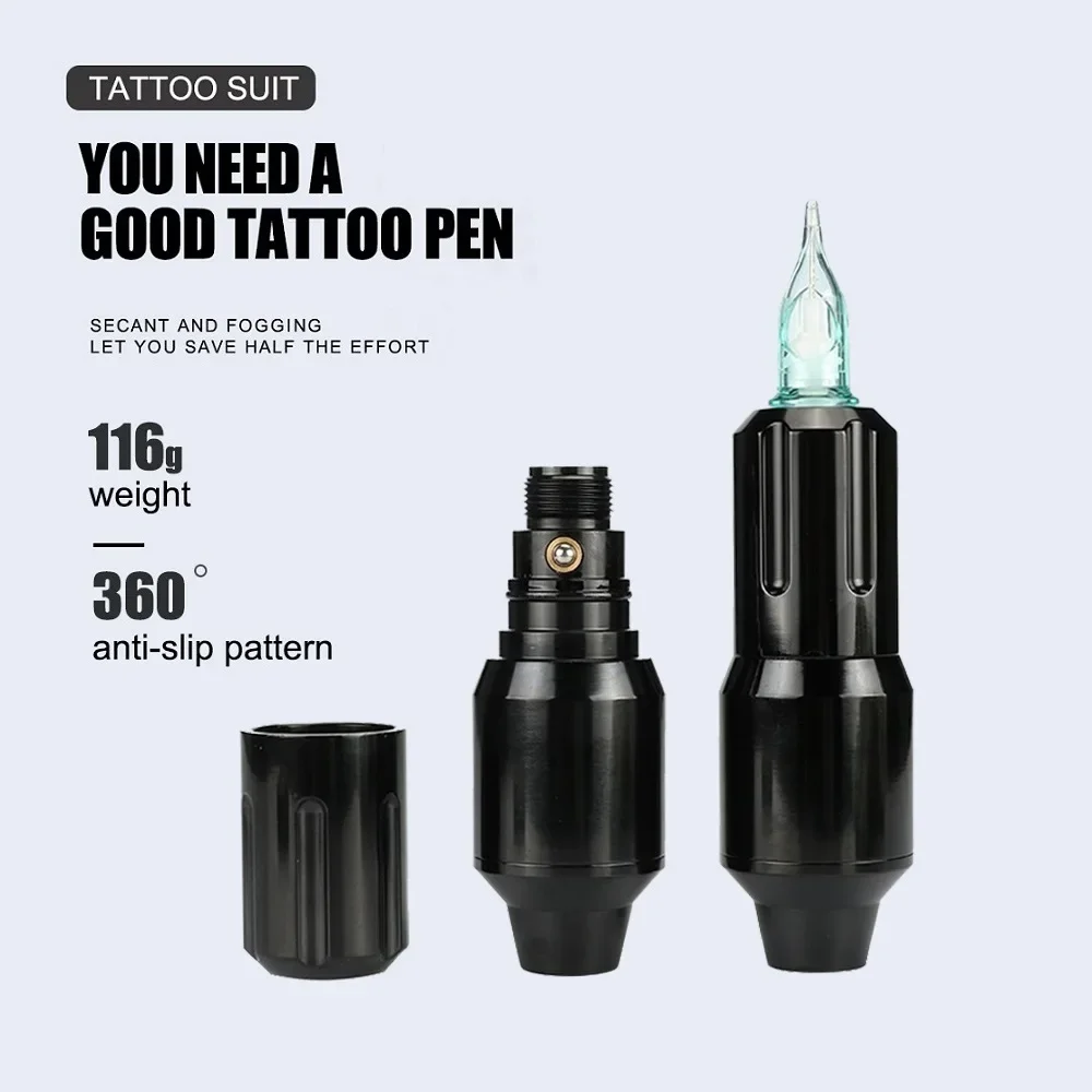 Mini Tattoo Machine Pen DC Connector Professional Short Rotary Tattoo Motor Pen For Cartridge Needles Permanent Makeup Machine