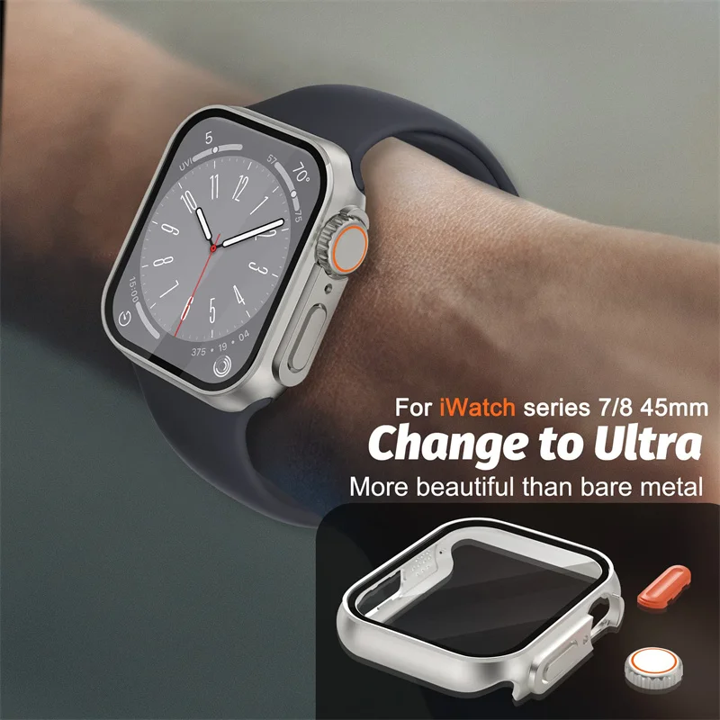 Защитное стекло для Apple Watch Series 9 8 7 4 5 6 SE 45 мм 44 мм