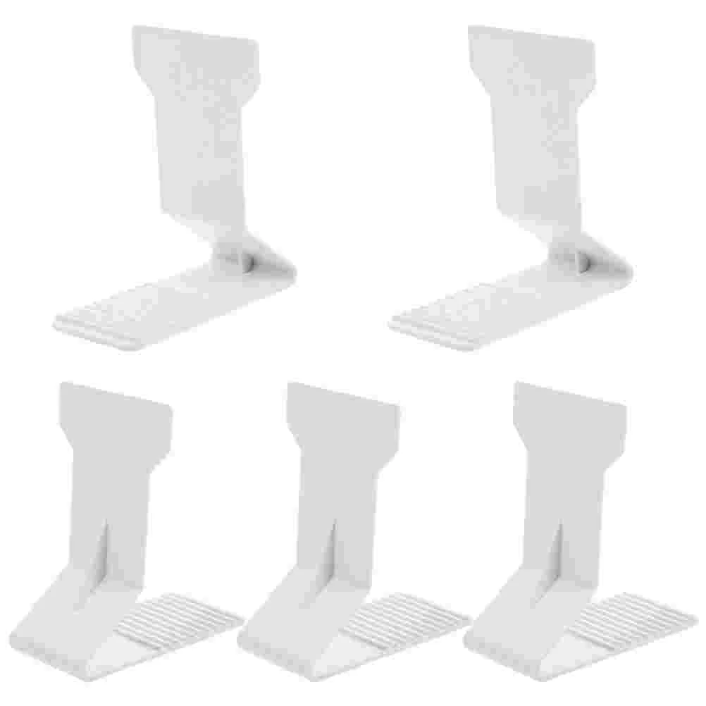 5 Pcs Package Rack Support Bracket Shelves Shelf Stand for Retail Shelving Snack