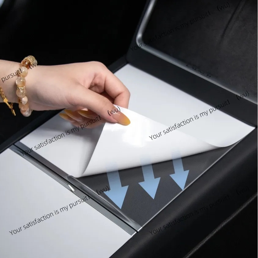 Suitable for Tesla Huanxin Model 3/Y/YL central control panel silicone static protection sticker anti-scratch interior