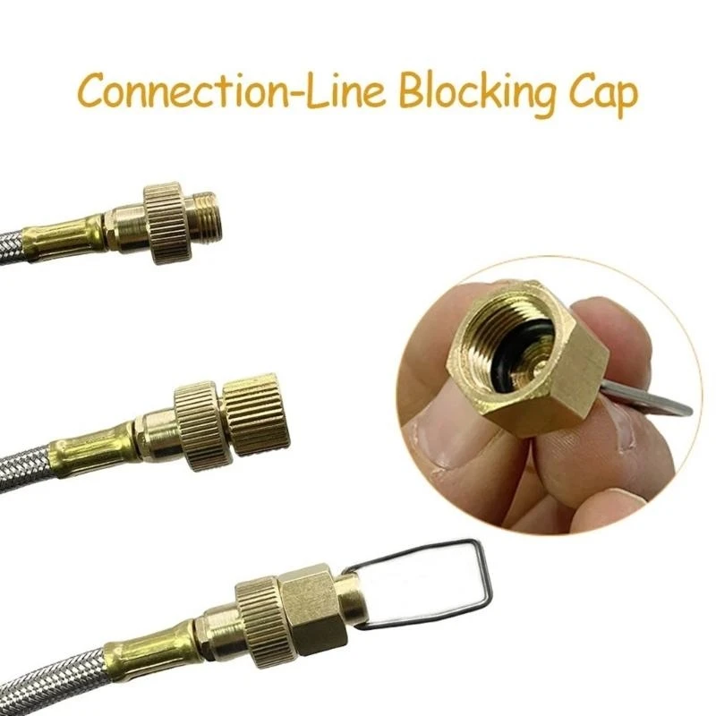 

Camp Stove Caps Antileak Plug Liquefied Gas Connection Line Blocking Caps