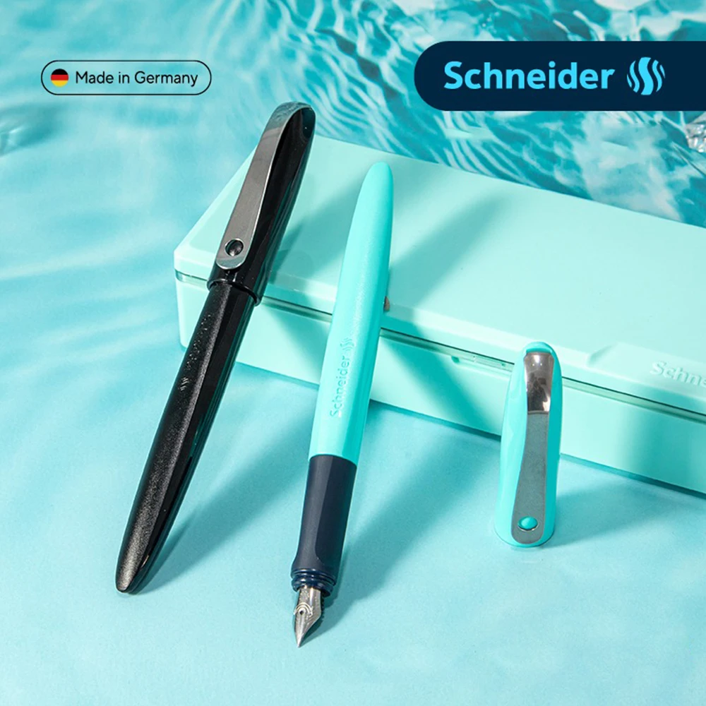 Schneider Fountain Pen Gift Box Set Germany Stationery Student EF Fine Pointed Writing Office Supplies Including Ink Dispenser