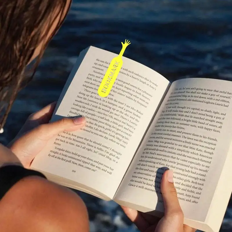 مضحك الكرتون الاصبع القراءة الإشارات المرجعية ، نقطة الاصبع ، مذكرة الوسادة ، القرطاسية لعشاق الكتاب والمعلمين