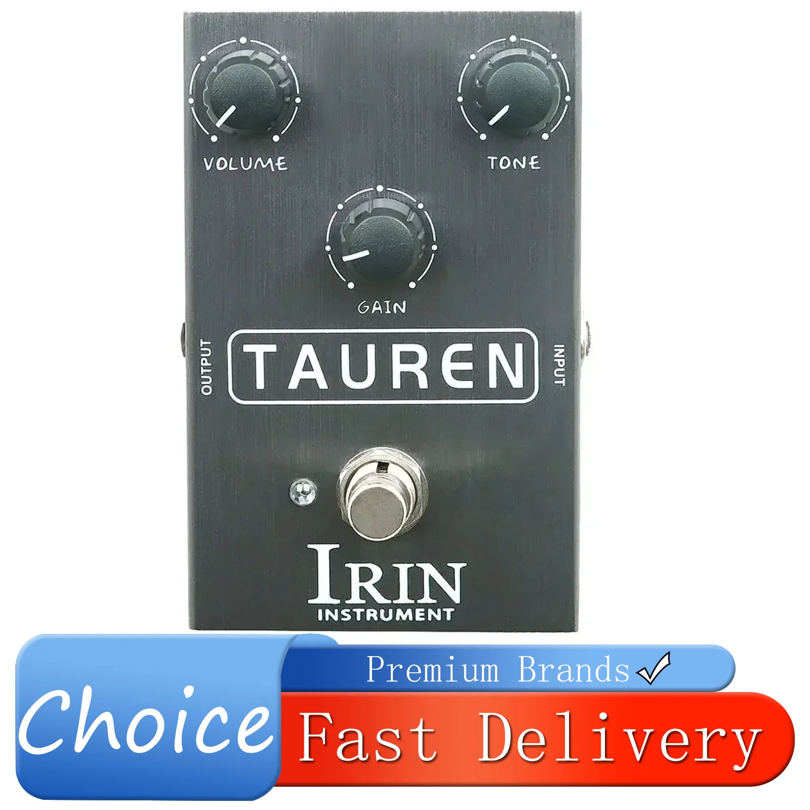 IRIN Tauren Electric Guitarra Effect Pedal Subtle Overdrive Effects Clean Boost True Bypass Pedal AN-36 Guitar Accessories