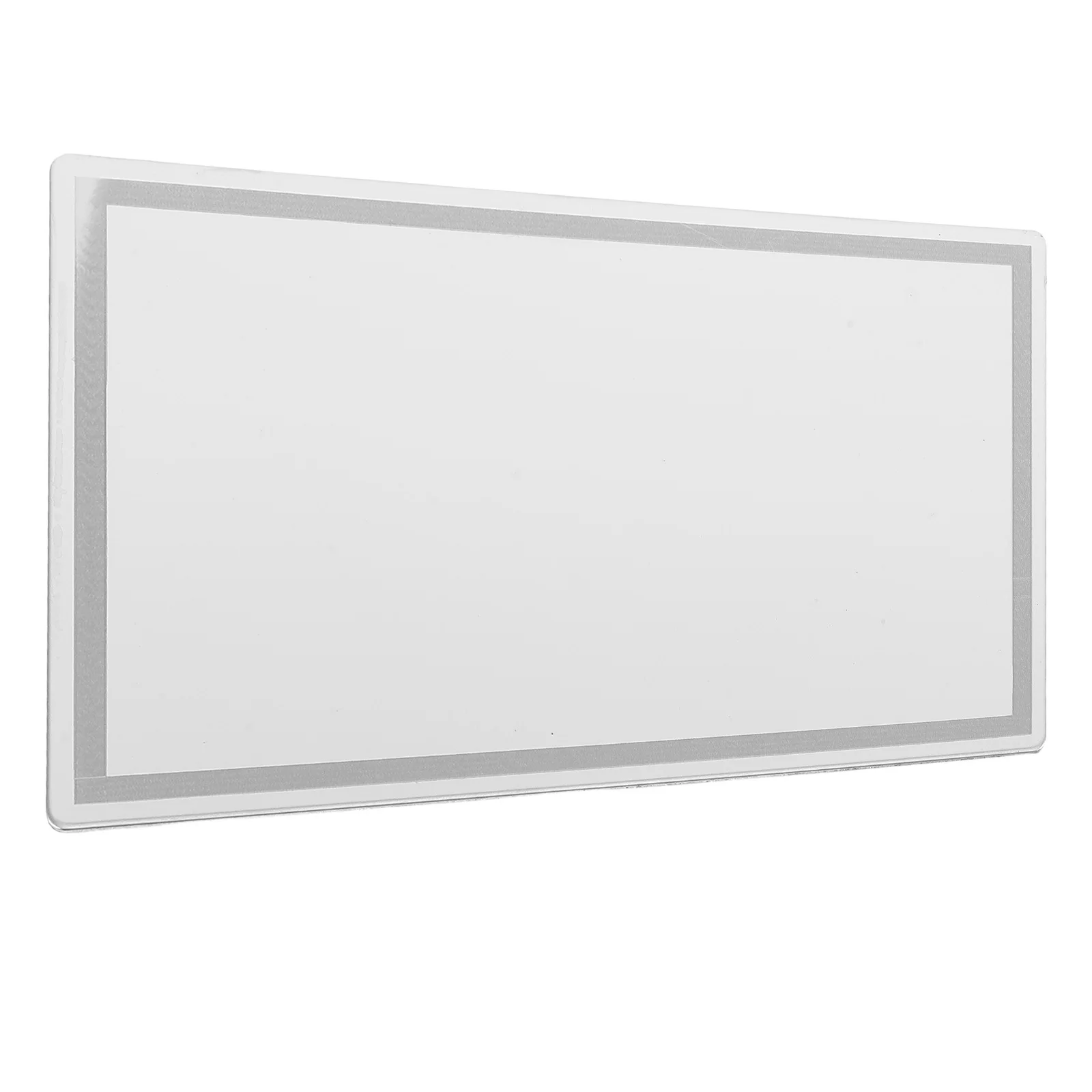 

Universal Stainless Steel Self-Adhesive Makeup Mirror for Car Sun Visor High Definition Clear Reflection Durable Vanity Mirror