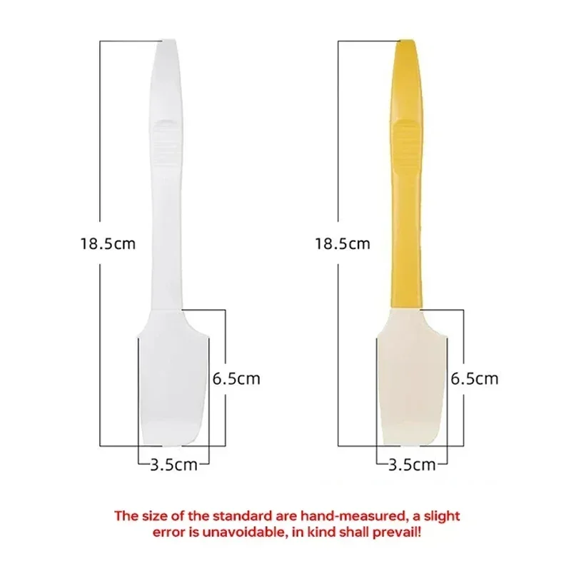 Multifunctional Stirring Scraper Heat Resistant Non Stick Kitchen Tool Cream Jar Long Handle Silicone Spatula for Kitchen