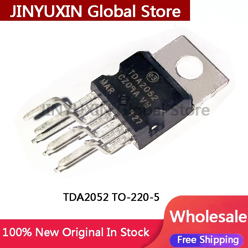 2-5 Pcs TDA2052 TO-220-5 power amplifier IC In Stock Wholesale
